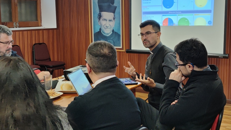 Visita del Equipo Inspectorial de la Pastoral Juvenil al Colegio Salesiano Valparaíso