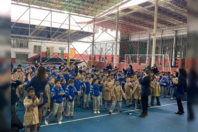 Profesores conmemoraron el Día del Libro en los Buenos Días