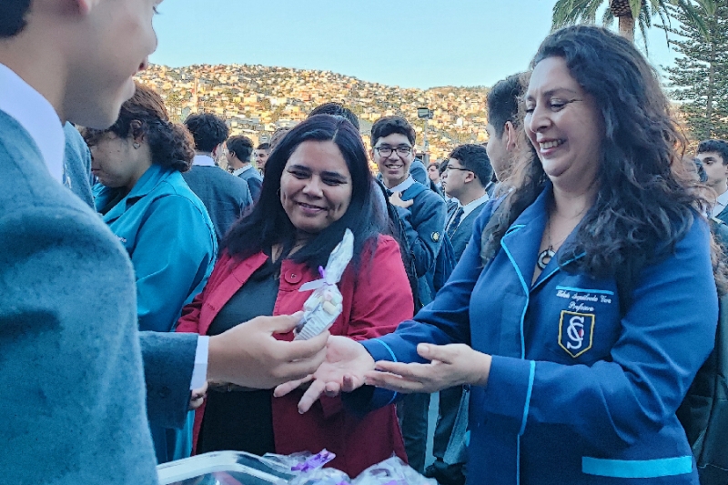 Conmemoración del Día Internacional de la Mujer en Salesianos Valparaíso
