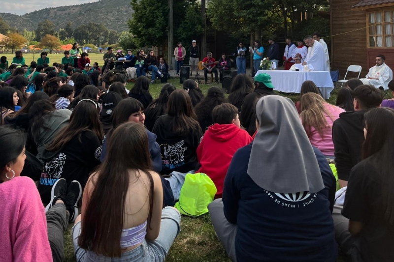 Estudiantes del Colegio Salesiano Valparaíso Participan en el Campo Bosco 2024: Celebrando 50 Años del Movimiento Juvenil Salesiano