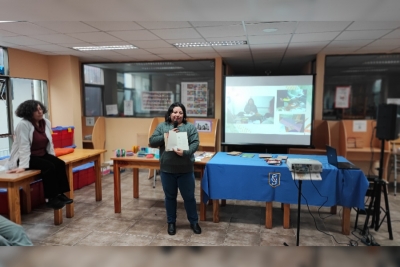 Taller Literario recibe la visita de la editora Erika Chalán