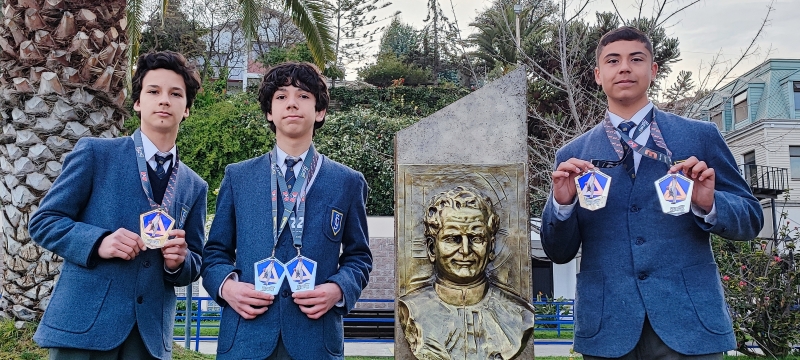 Alumnos de Colegio Salesiano Valparaíso Brillan en Torneo de Taekwondo