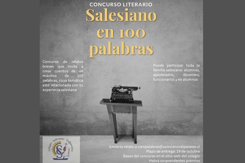 Concurso Literario - Salesiano en 100 palabras