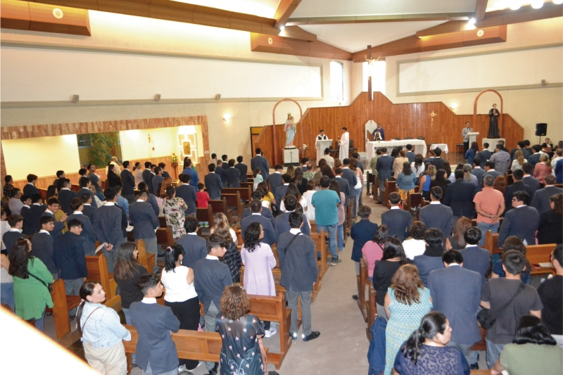 Misa bendición generación 2024 cuartos medios