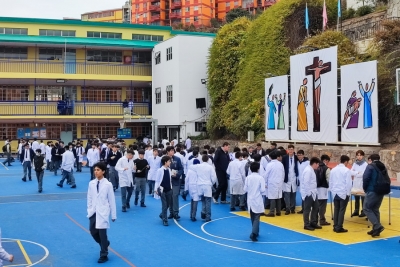 Estudiantes participaron de Feria del Libro