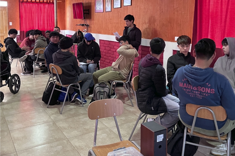 Estudiantes del Colegio Salesiano Valparaíso participaron en la 2° Jornada de Líderes 2024 en Maitencillo
