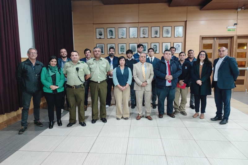 Colegio Salesiano Valparaíso realiza reunión de seguridad con importantes autoridades de la comuna