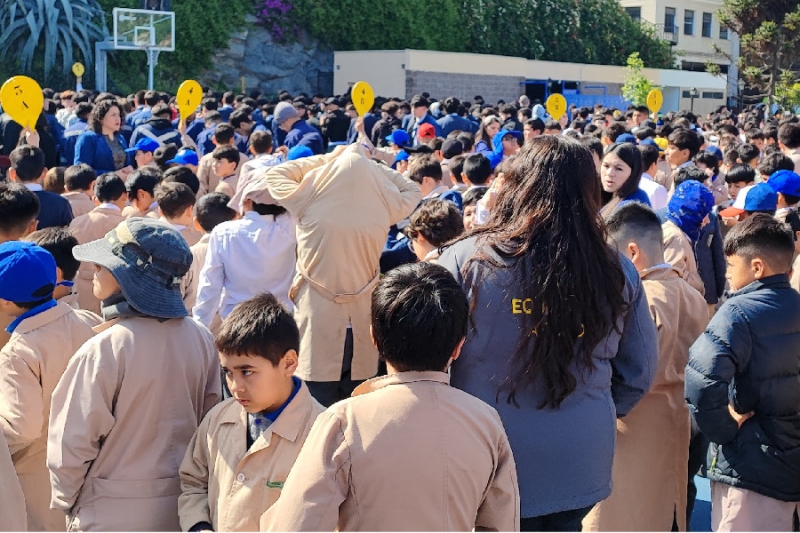 Salesianos Valparaíso participó activamente en el Simulacro Regional de Emergencia 2025 organizado por SENAPRED
