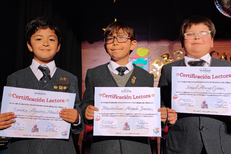 ¡Pequeñas Voces, Grandes Lectores! Salesianos Valparaíso Celebra la Certificación Lectora 2025 de Básica