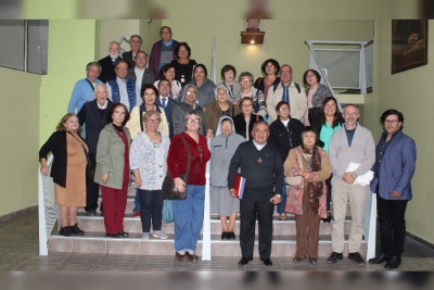 Padre Gabriel Romero se reunió con la Familia Salesiana