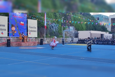 Colegio celebró las Fiestas Patrias